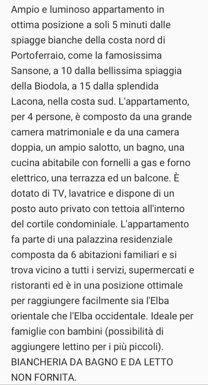 Appartamento Orti Portoferraio Bilik gambar